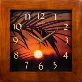 Часы настенные ДС-2АА28-460 ПАЛЬМА в Новоалтайске - novoaltajsk.katalogmebeli.com | фото 2