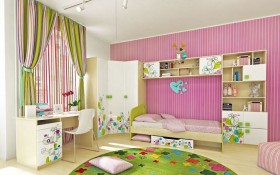 Детская комната Флёр (Белый/корпус Клен) в Новоалтайске - novoaltajsk.katalogmebeli.com | фото 4