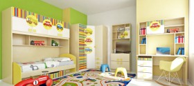 Детская комната Клаксон (Бежевый/корпус Клен) в Новоалтайске - novoaltajsk.katalogmebeli.com | фото 5