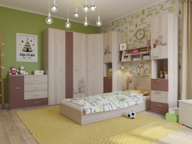Детская комната Лимбо-1 в Новоалтайске - novoaltajsk.katalogmebeli.com | фото 2