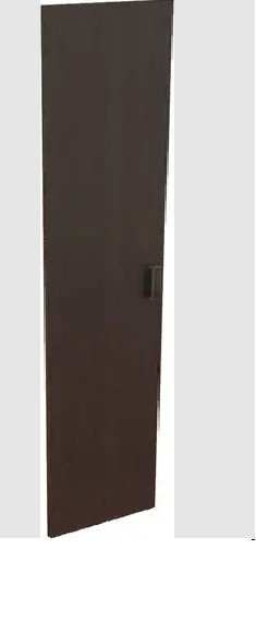 Дверь из ЛДСП к узкому стеллажу К-975. Ф Венге в Новоалтайске - novoaltajsk.katalogmebeli.com | фото