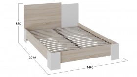 Кровать без ПМ «Сэнди» Тип 1 (без подъемного механизма) в Новоалтайске - novoaltajsk.katalogmebeli.com | фото 4