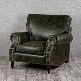 Кресло кожаное Лофт Аристократ (ширина 1070 мм) в Новоалтайске - novoaltajsk.katalogmebeli.com | фото 1