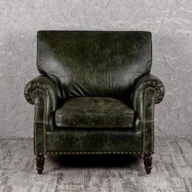Кресло кожаное Лофт Аристократ (ширина 1070 мм) в Новоалтайске - novoaltajsk.katalogmebeli.com | фото 9