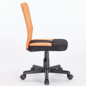 Кресло компактное BRABIX Smart MG-313 (черный, оранжевый) в Новоалтайске - novoaltajsk.katalogmebeli.com | фото 2