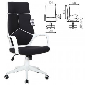 Кресло офисное BRABIX Prime EX-515 (черная ткань) в Новоалтайске - novoaltajsk.katalogmebeli.com | фото