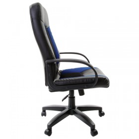 Кресло офисное BRABIX Strike EX-525 (сине-черный) в Новоалтайске - novoaltajsk.katalogmebeli.com | фото 2