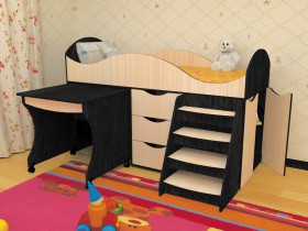 Кровать детская Тошка в Новоалтайске - novoaltajsk.katalogmebeli.com | фото 3