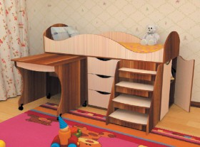 Кровать детская Тошка в Новоалтайске - novoaltajsk.katalogmebeli.com | фото 4