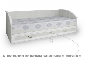 Кровать с доп местом Классика в Новоалтайске - novoaltajsk.katalogmebeli.com | фото 1