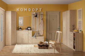 Набор мебели для прихожей Комфорт в Новоалтайске - novoaltajsk.katalogmebeli.com | фото 1
