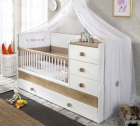 NATURA BABY Детская кровать-трансформер 20.31.1015.00 в Новоалтайске - novoaltajsk.katalogmebeli.com | фото 1