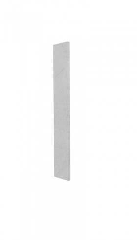 Панель торцевая (для шкафа верхнего торцевого) ПТ 400 Лофт (Штукатурка белая) в Новоалтайске - novoaltajsk.katalogmebeli.com | фото