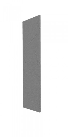 Панель торцевая (для шкафа верхнего высокого) ВП Лофт (Штукатурка серая) в Новоалтайске - novoaltajsk.katalogmebeli.com | фото