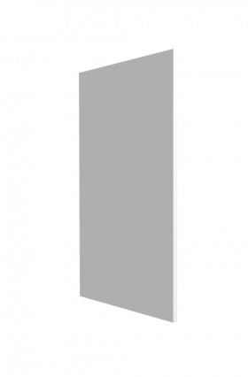 Панель торцевая СТ 400 Ройс (для шкафа торцевого нижнего) Белый софт в Новоалтайске - novoaltajsk.katalogmebeli.com | фото