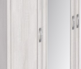 Шкаф 4-х дверный СБ-2389 Флоренция (Дуб Сонома Белый) в Новоалтайске - novoaltajsk.katalogmebeli.com | фото 2