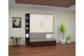 Шкаф-кровать с диваном Бела-8 в Новоалтайске - novoaltajsk.katalogmebeli.com | фото 1