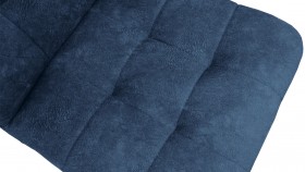 Стул «Аспен» К3 Черный муар/Микровелюр Wellmart Blue в Новоалтайске - novoaltajsk.katalogmebeli.com | фото 3