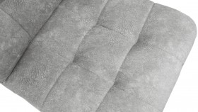 Стул «Аспен» К3 Черный муар/Микровелюр Wellmart Silver в Новоалтайске - novoaltajsk.katalogmebeli.com | фото 3