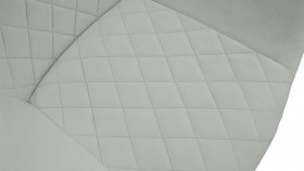 Стул «Дастин» К1С Белый/Велюр Confetti Silver в Новоалтайске - novoaltajsk.katalogmebeli.com | фото 3