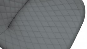 Стул «Оливер» К1С Белый/Кожзам Polo Graphite в Новоалтайске - novoaltajsk.katalogmebeli.com | фото 3